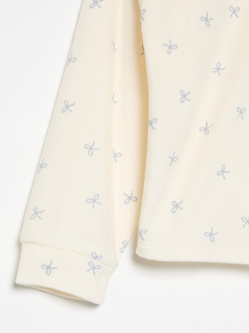 Pigiama stampato 2 pezzi - Felpa + pantaloni - Kiabi Pigiama stampato 2 pezzi - Felpa + pantaloni - Kiabi