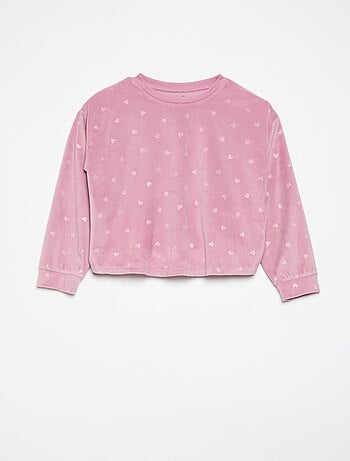Pigiama stampato 2 pezzi - Felpa + pantaloni
