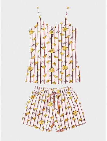 Pigiama stampato con frutti collezione frida