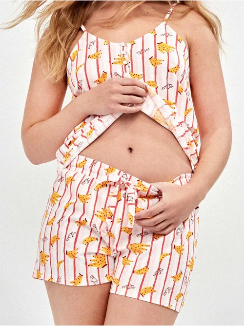 Pigiama stampato con frutti collezione frida - Kiabi