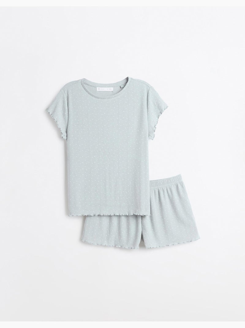 Pigiama stampato, MO Fashion Verde - Kiabi