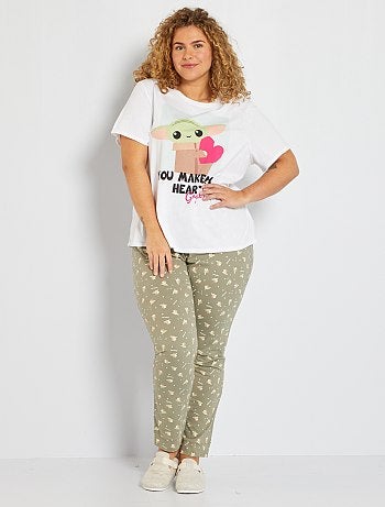 kiabi pigiami donna taglie forti