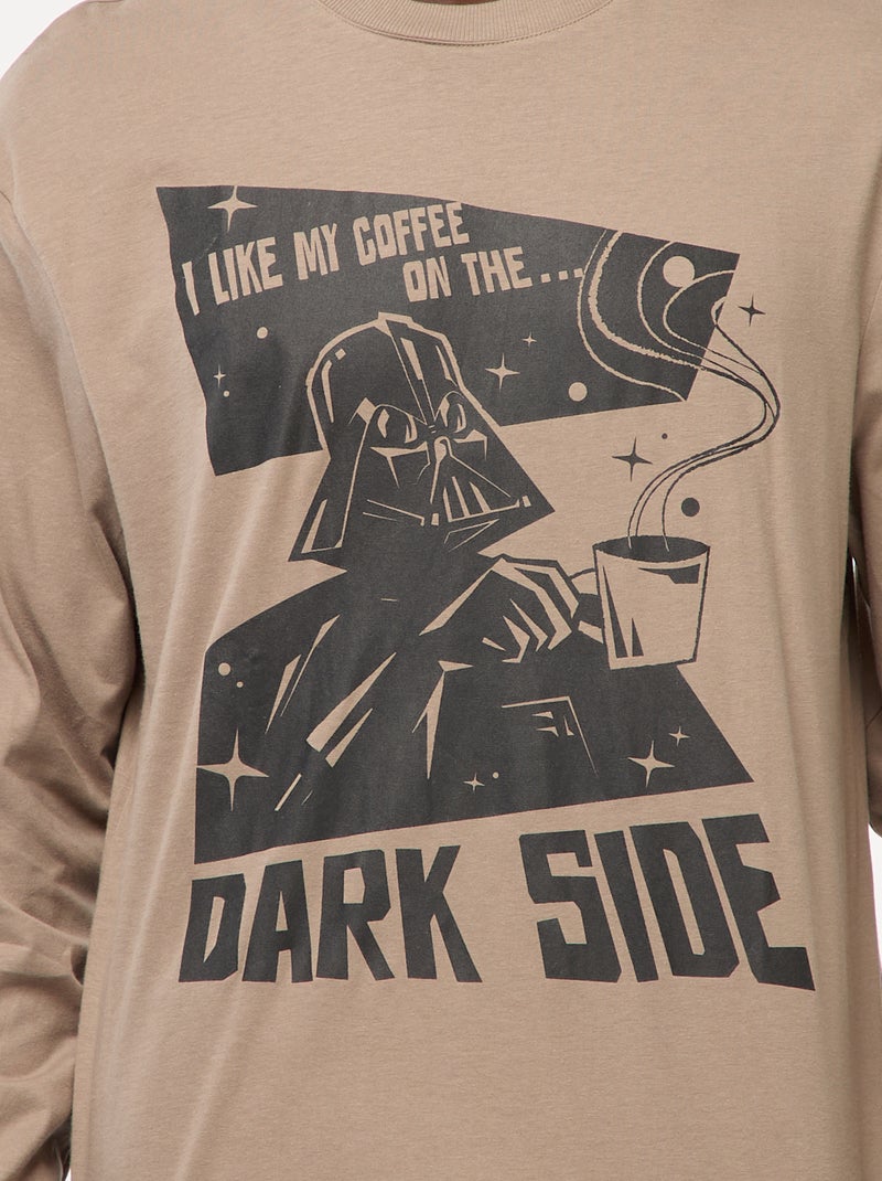 Pigiama 'Star Wars' completo t-shirt + pantaloni - 2 pezzi Grigio - Kiabi