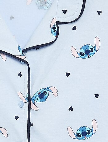 Pigiama 'Stitch' 'Disney' camicia a maniche corte + pantaloncini - 2 pezzi