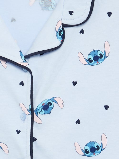 Pigiama 'Stitch' 'Disney' camicia a maniche corte + pantaloncini - 2 pezzi - Kiabi