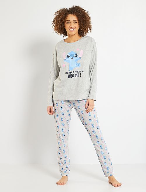 Pigiama Stitch 'Disney' - GRIGIO - Kiabi - 15.00€