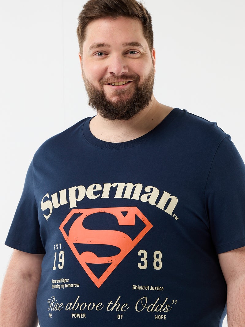 Pigiama \'Superman\' completo short + t-shirt - 2 pezzi Blu - Kiabi