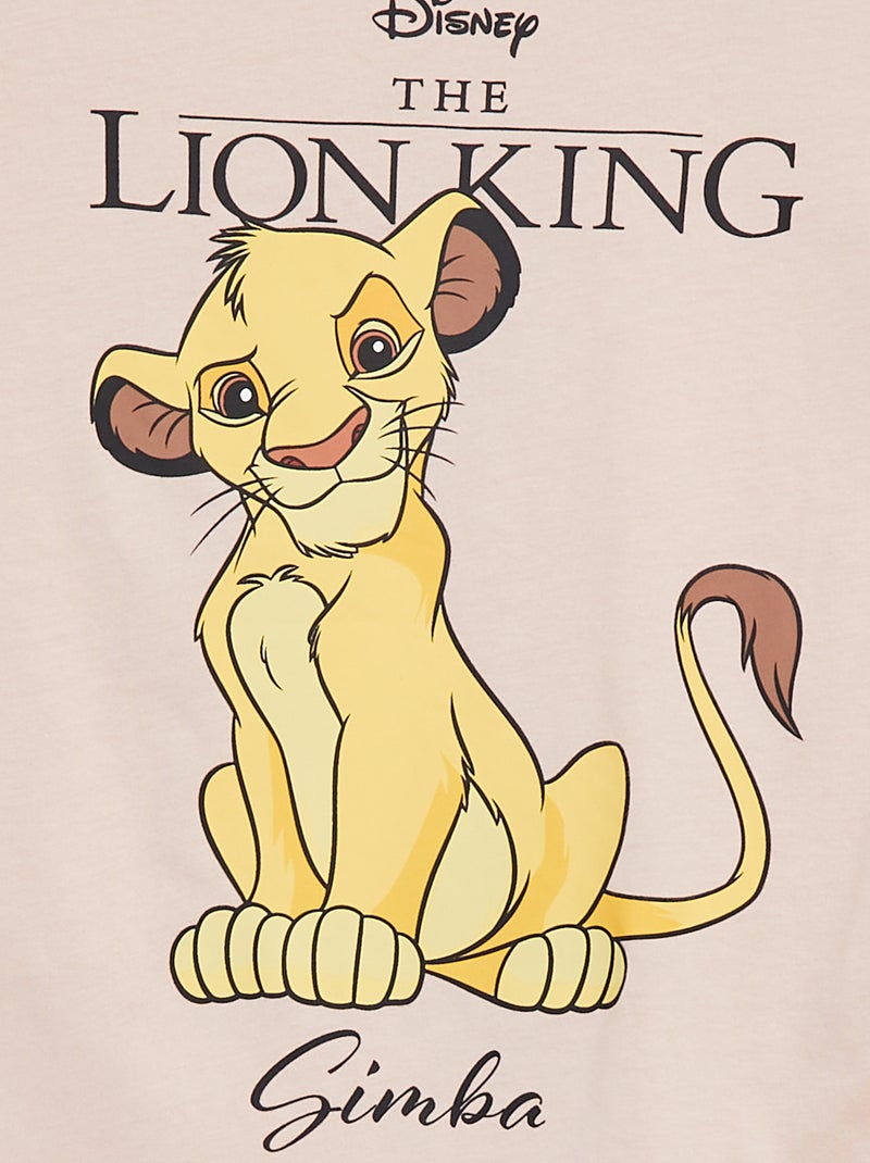 Pigiama t-shirt larga + leggings 'Disney' - 2 pezzi ROSA - Kiabi