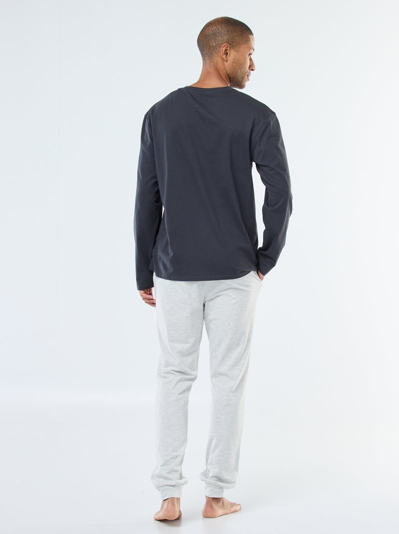 Pigiama t-shirt + pantaloni 'The Simpsons' - 2 pezzi Nero - Kiabi