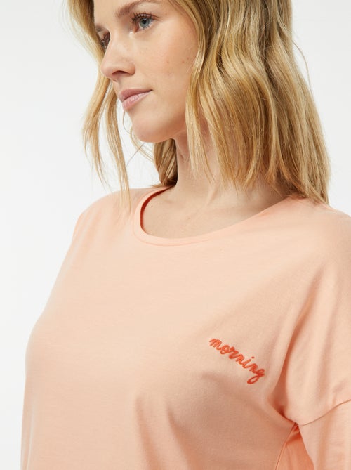 Pigiama t-shirt + shorts 'Dodo' - Kiabi