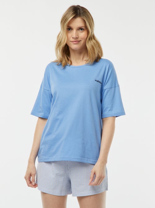 Pigiama t-shirt + shorts 'Dodo' - Kiabi