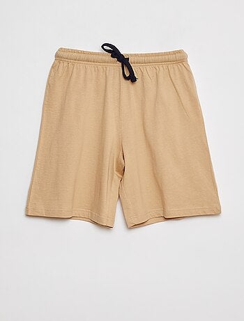 Pigiama t-shirt + shorts in jersey - 2 pezzi