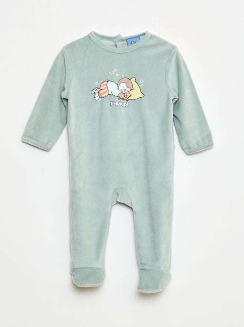 Pigiama "Tchoupi" in cotone - Kiabi