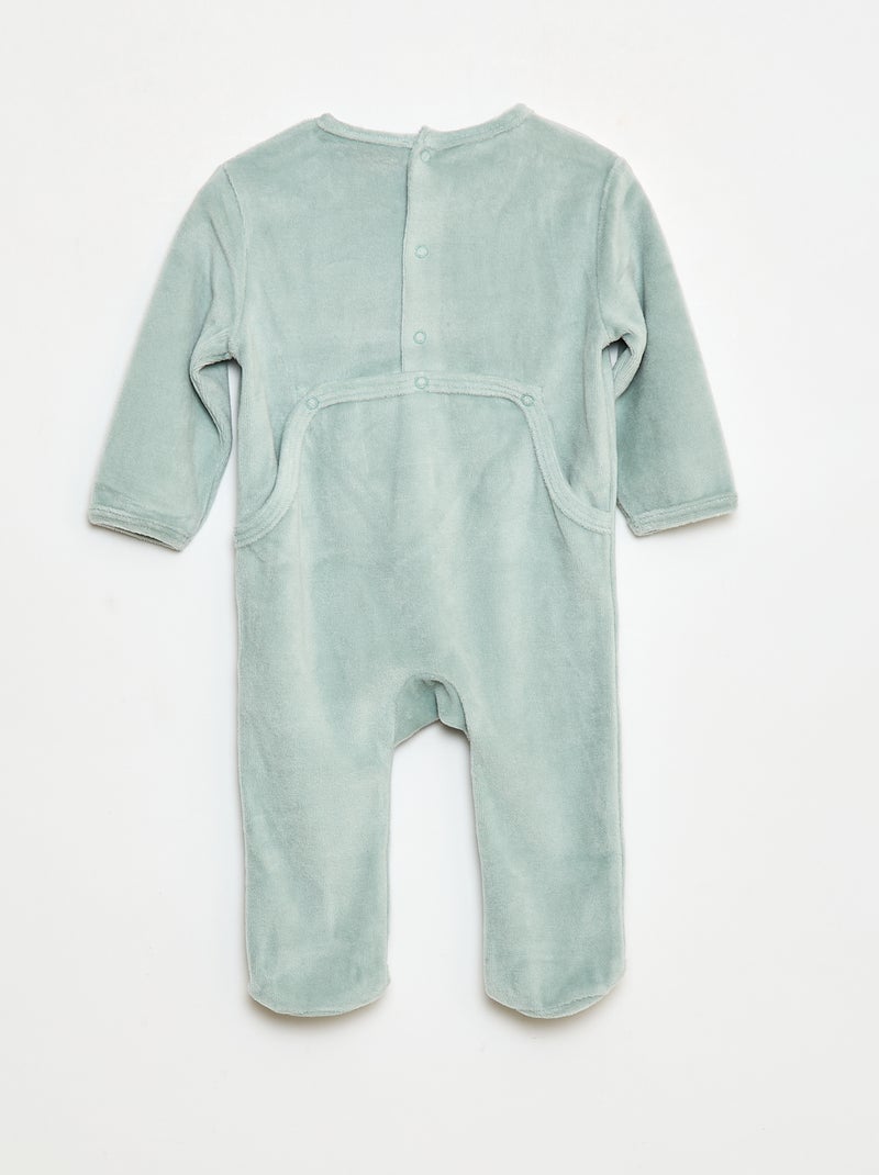 Pigiama "Tchoupi" in cotone Verde - Kiabi