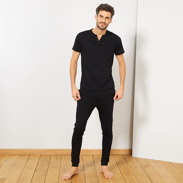 dettagli per prezzo più economico carino economico Pigiama tinta unita maniche corte Uomo - nero - Kiabi - 15,00€ dettagli per prezzo più economico carino economico Pigiama tinta unita maniche corte Uomo - nero - Kiabi - 15,00€