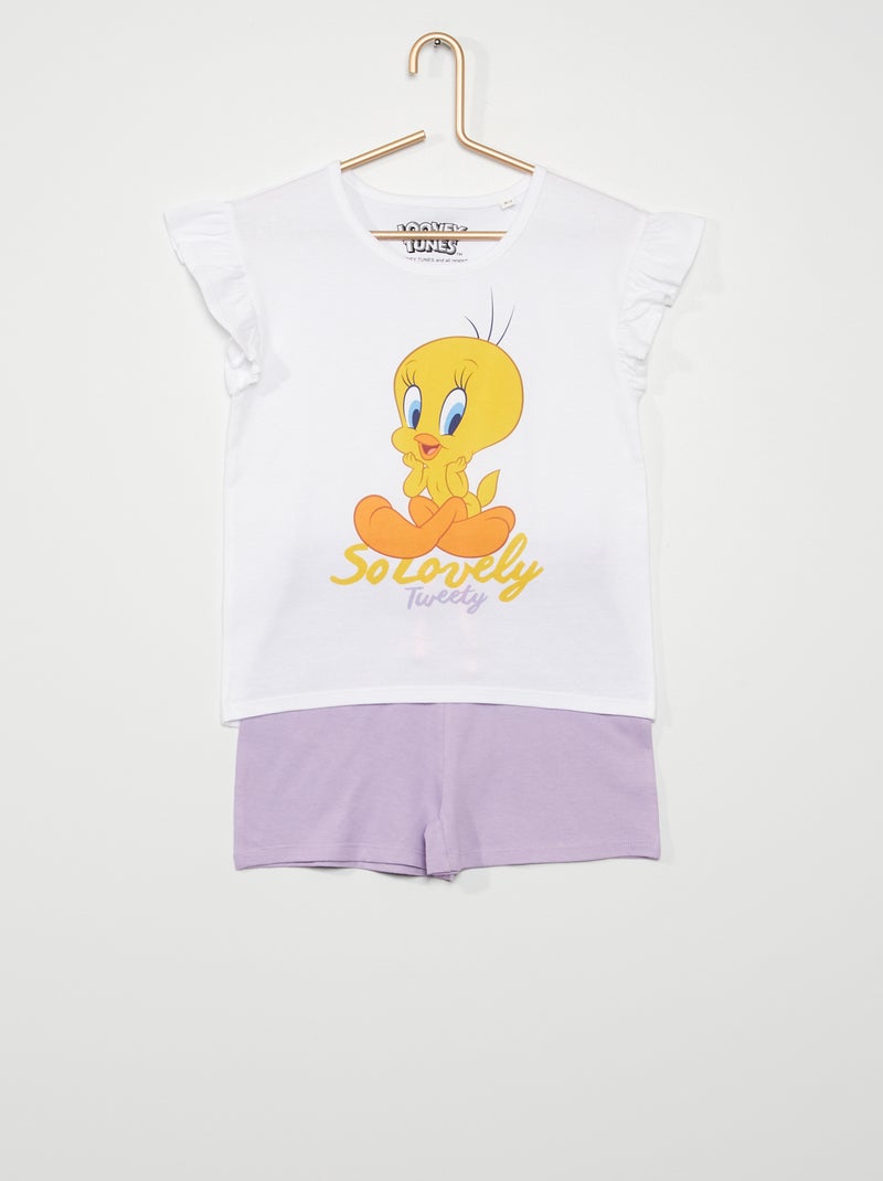 Pigiama 'Titti' 'Looney tunes' BEIGE - Kiabi