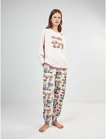 Pigiama tom & jerry stampato