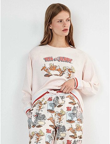 Pigiama tom & jerry stampato