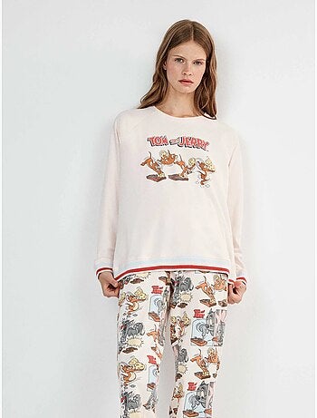 Pigiama tom & jerry stampato
