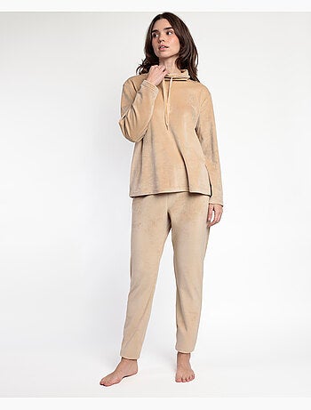 Pigiama tuta in velluto a maniche lunghe da donna ADMAS LUXURY