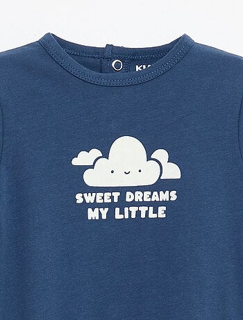 Pigiama tutina a maniche lunghe