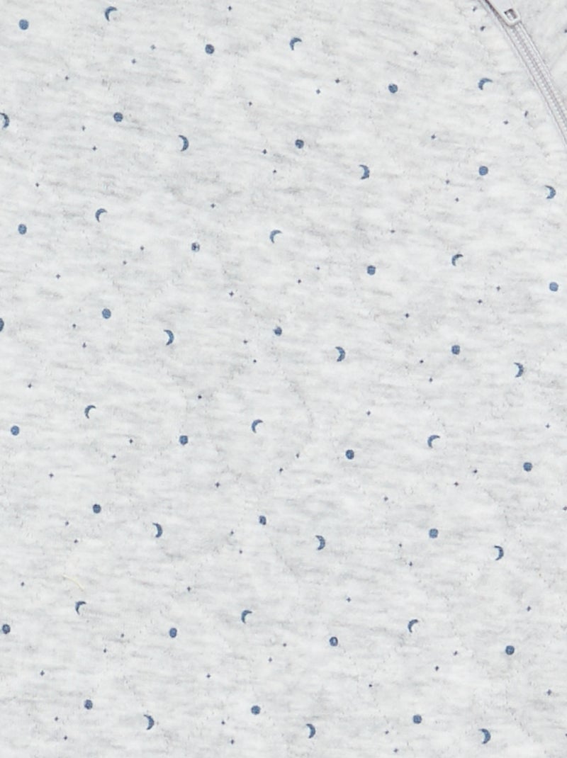 Pigiama tutina felpato Grigio - Kiabi