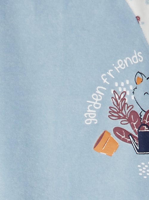 Pigiama tutina in pile piedini - Kiabi