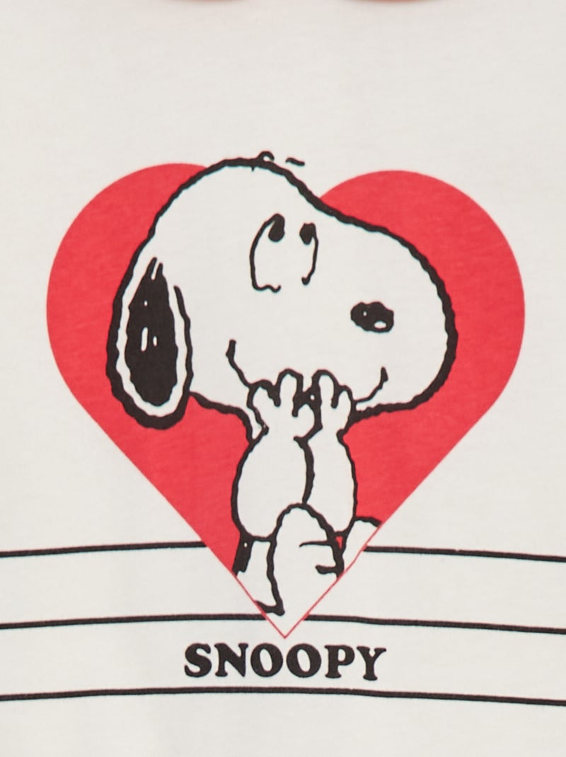 Pigiama tutina 'Snoopy' BIANCO - Kiabi