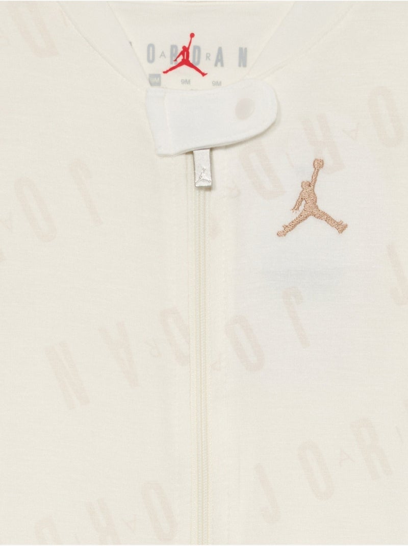 Pigiama unisex bubble con piedini integrati - jordan Crema - Kiabi