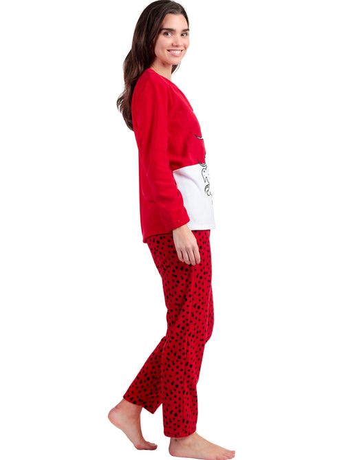 Pigiama universitario DISNEY a maniche lunghe e caldo da donna con i Dalmata - Kiabi Pigiama universitario DISNEY a maniche lunghe e caldo da donna con i Dalmata - Kiabi