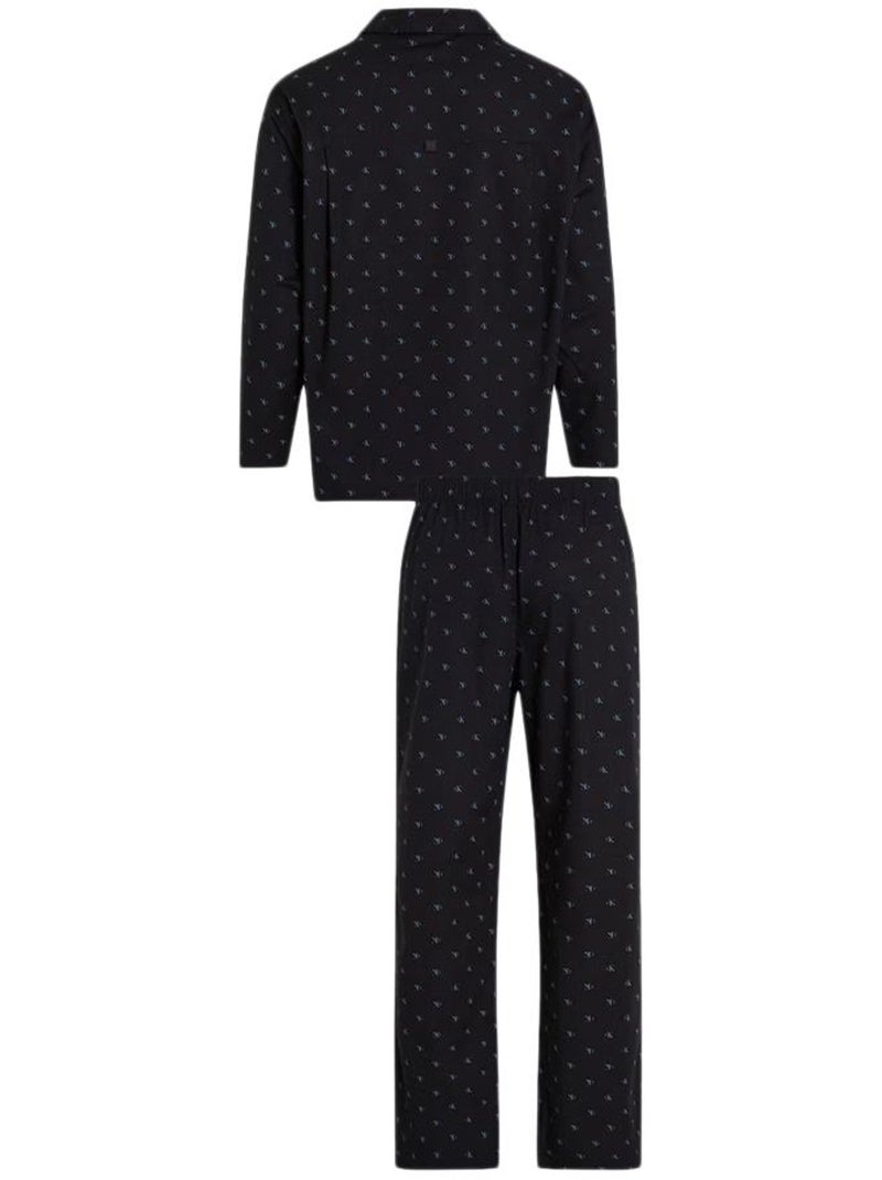 Pigiama Uomo Calvin Klein con Bottoni Nero - Kiabi