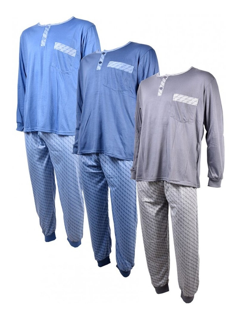 Pigiama Uomo Eco HOMEWEAR Grigio - Kiabi