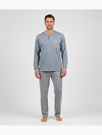 Pigiama Uomo Invernale Pile Premium CALM Z2550