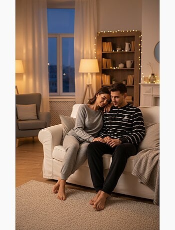 Pigiama Uomo Inverno Pile SECRET CLUB Z2653