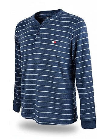 Pigiama Uomo Inverno Pile ULTRA Morbido Z2655