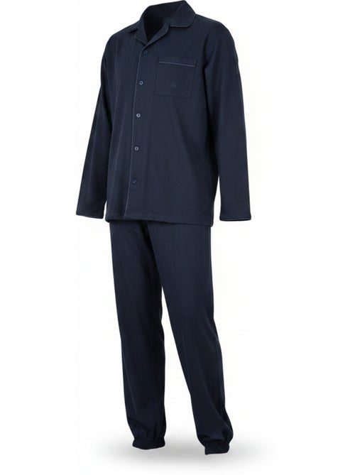 Pigiama Uomo Lungo Completamente Bottoni Cotone 100% OLIVER GRANT PARIS - Kiabi
