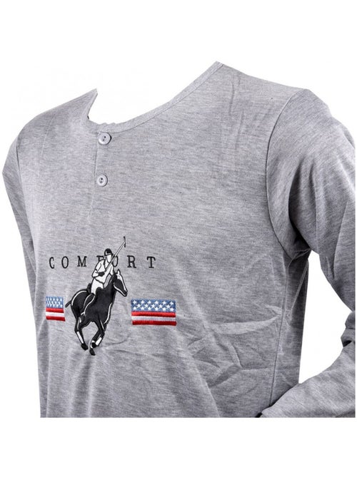 Pigiama Uomo Lungo SWEET SECRET - Kiabi