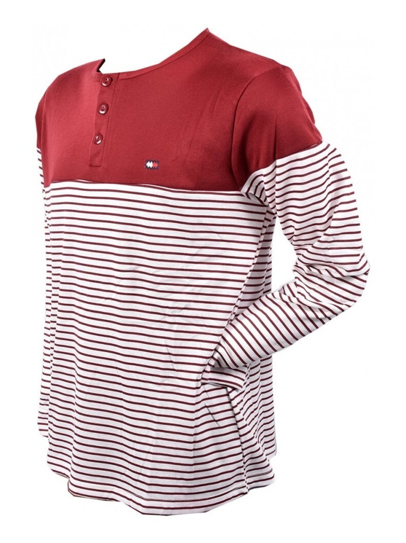 Pigiama Uomo Lungo SWEET SECRET Rosso - Kiabi