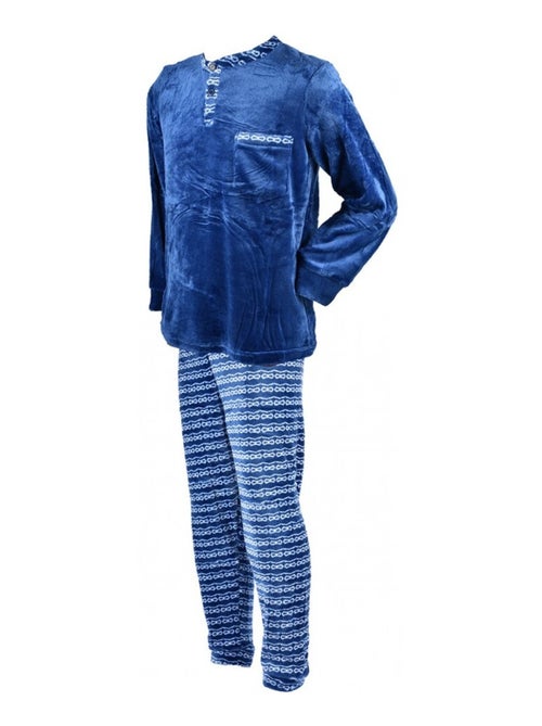 Pigiama uomo pile ECO - Kiabi Pigiama uomo pile ECO - Kiabi