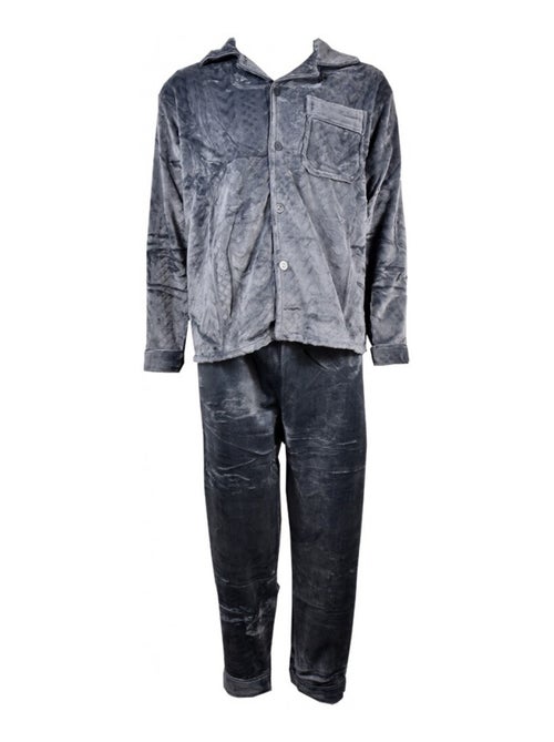 Pigiama uomo pile ECO - Kiabi Pigiama uomo pile ECO - Kiabi