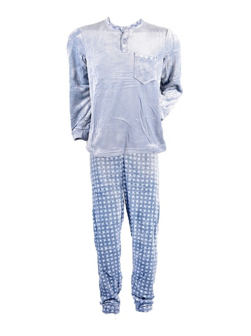Pigiama Uomo POLAIRE ECO Grigio - Kiabi