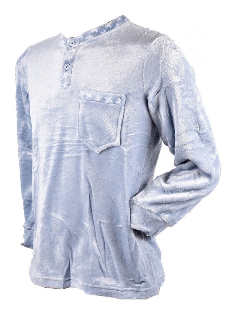 Pigiama Uomo POLAIRE ECO Grigio - Kiabi