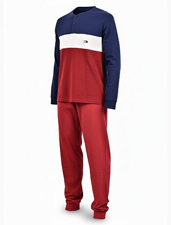 Pigiama Uomo Tricolore Microfibra Stretch C2520