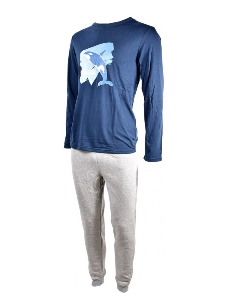 Pigiama Uomo USHUAIA Blu marino - Kiabi
