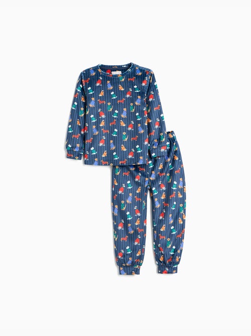 Pigiama vellutato, mo fashion - Kiabi