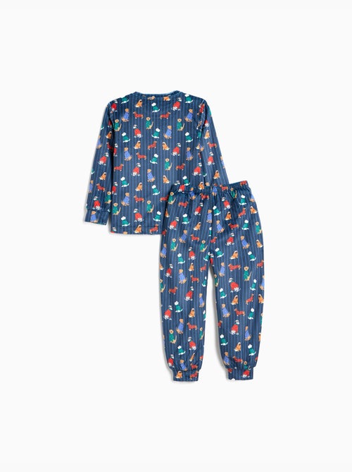 Pigiama vellutato, mo fashion - Kiabi