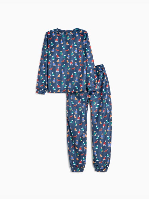 Pigiama vellutato, mo fashion - Kiabi