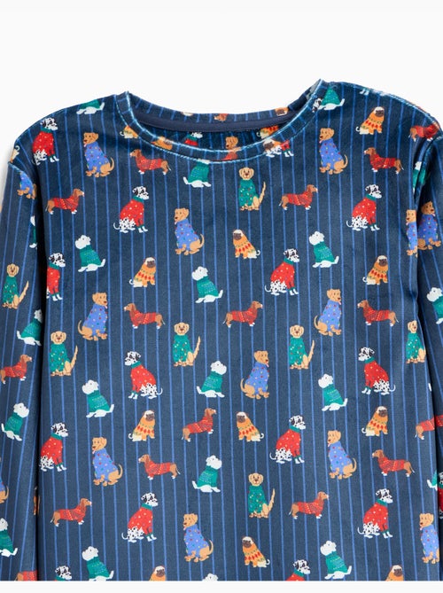 Pigiama vellutato, mo fashion - Kiabi