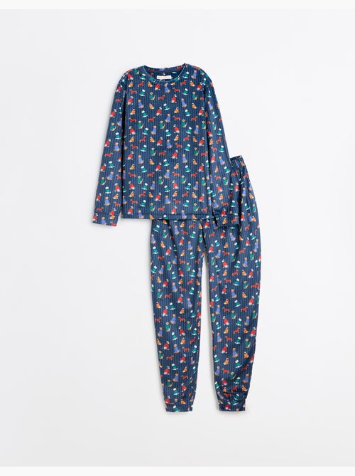 Pigiama vellutato, mo fashion - Kiabi