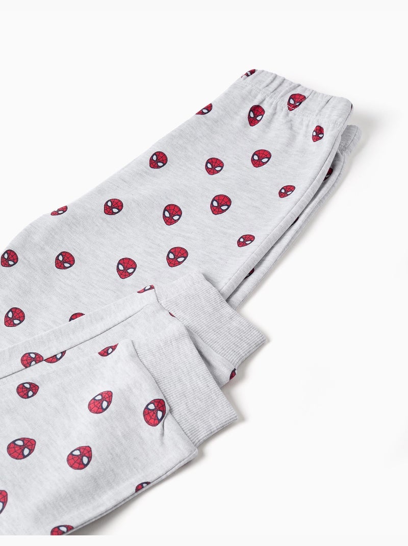 Pigiami a manica lunga che si illuminano al buio con spider-man Blu chiaro - Kiabi